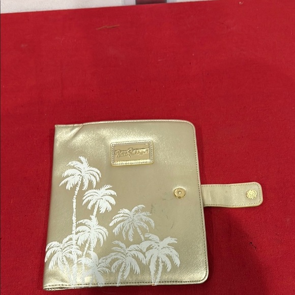 Lilly Pulitzer Gold Palm Tree Planner - Picture 1 of 5